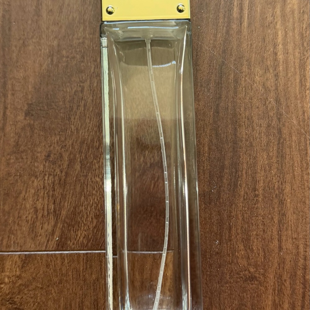 EMPTY BOTTLE ONLY Michael Kors Glam Jasmine Perfume Bottle Collector 3.4 fl oz